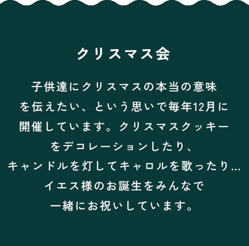 クリスマス情報